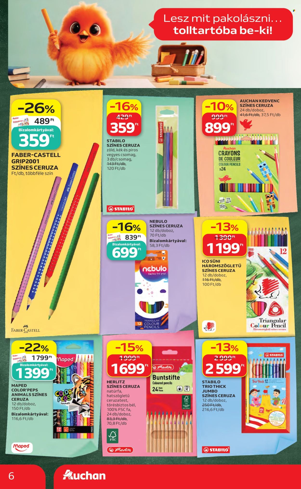 Auchan akciós újság érvényes:  - 2026.08.06 - 2026.08.19. 6. oldal Oldal 6