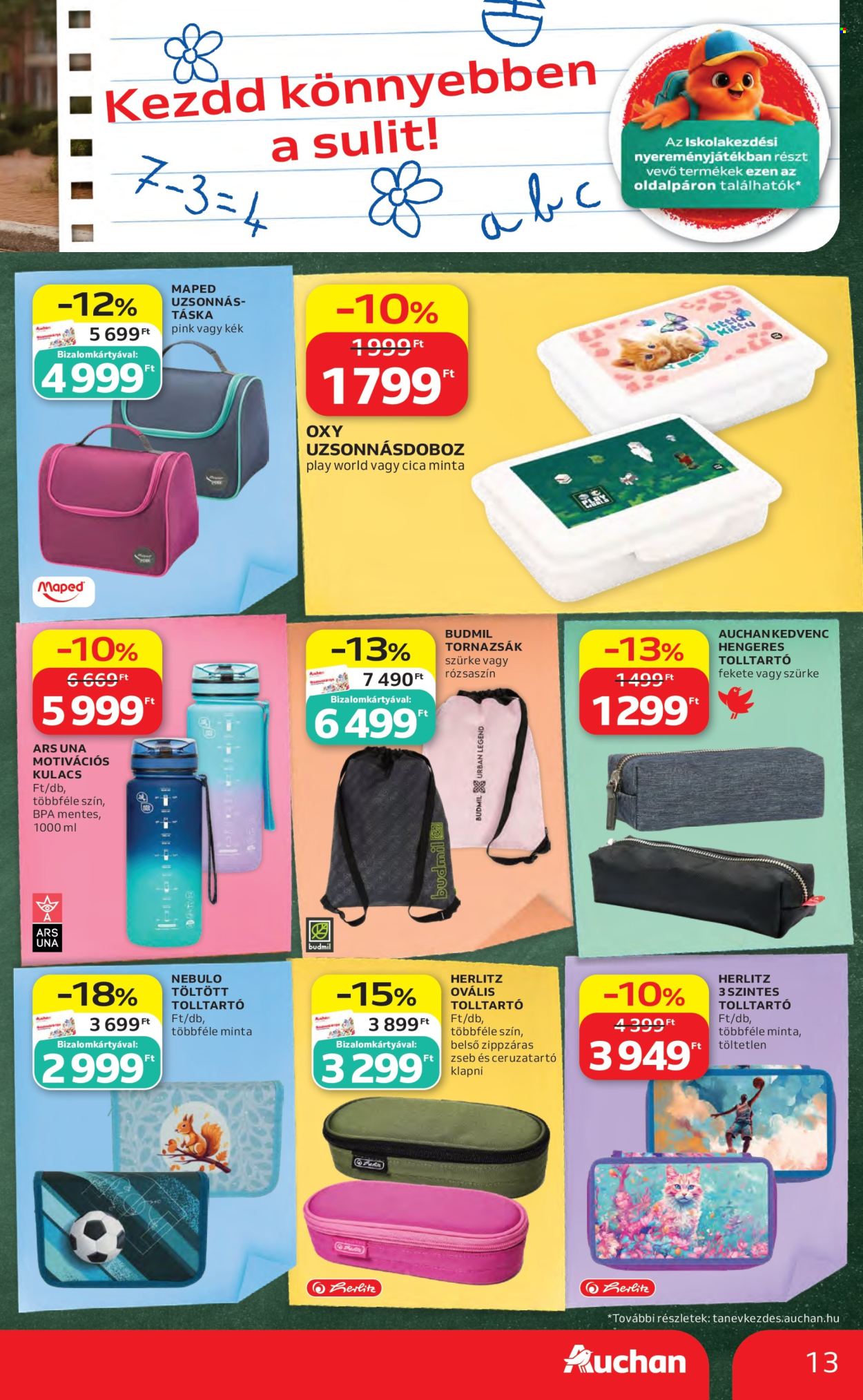 Auchan akciós újság érvényes:  - 2026.08.06 - 2026.08.19. 13. oldal Oldal 13