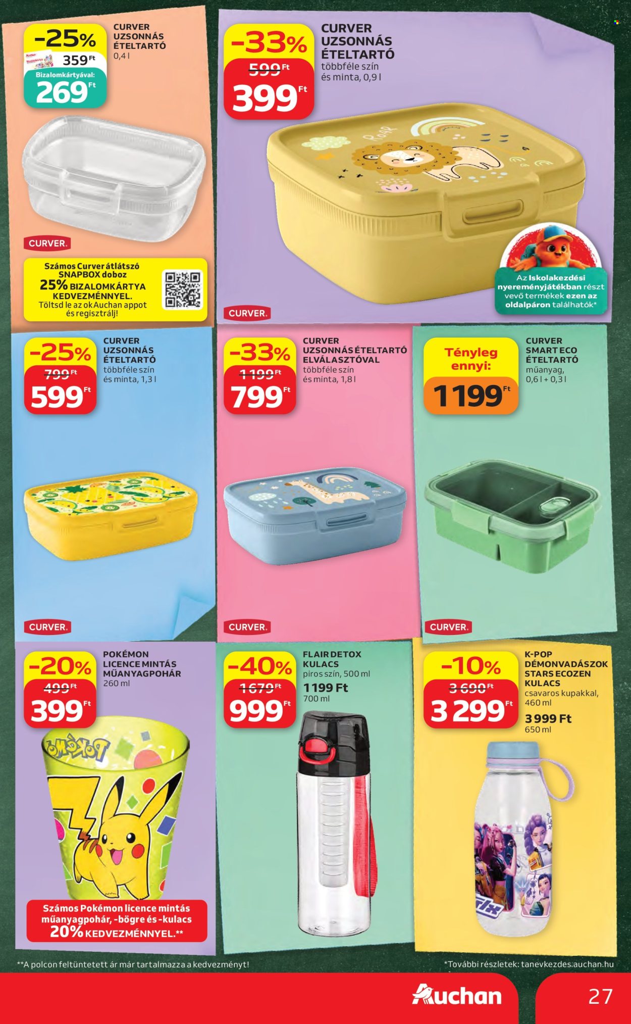 Auchan akciós újság érvényes:  - 2026.08.06 - 2026.08.19. 27. oldal Oldal 27