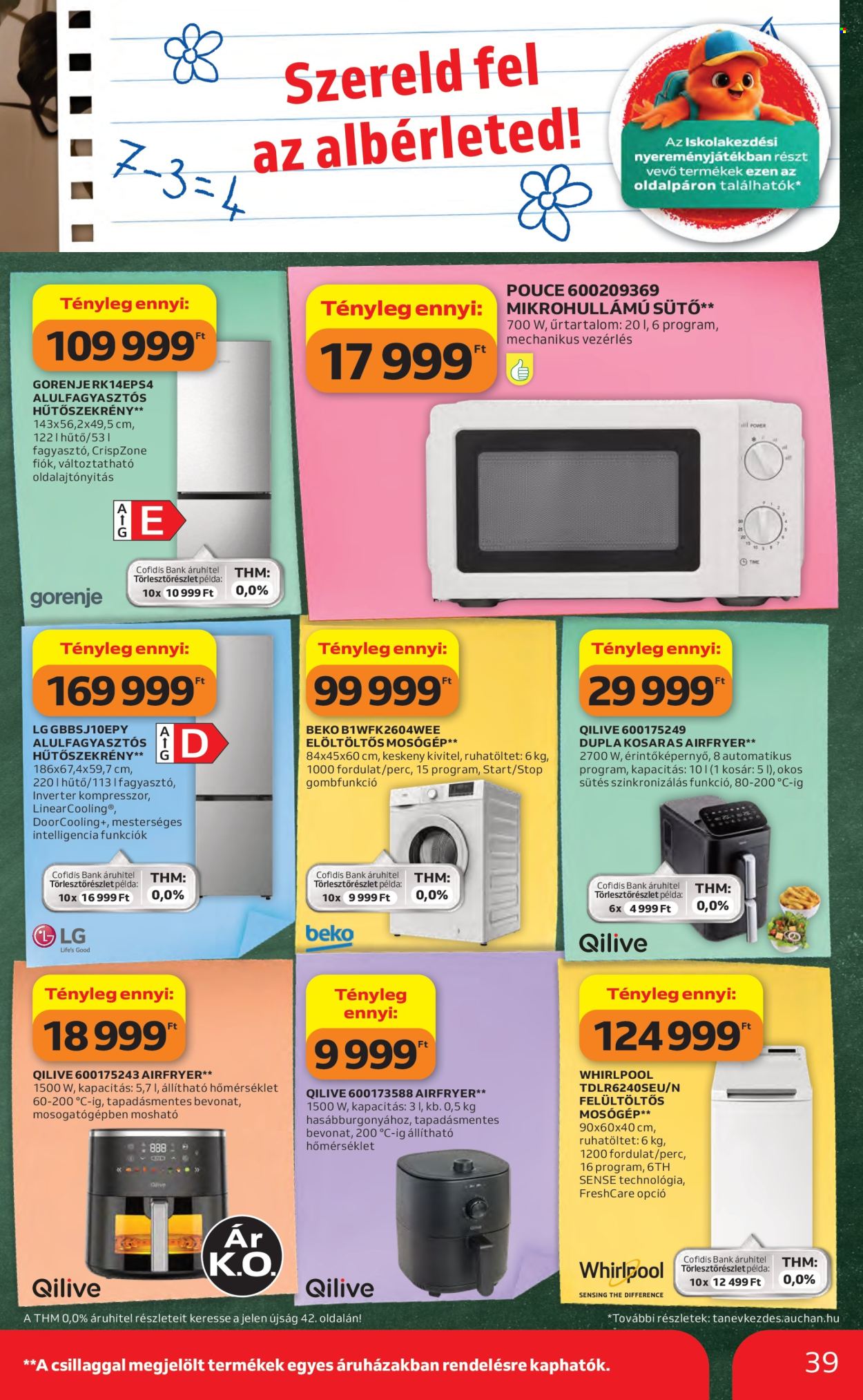 Auchan akciós újság érvényes:  - 2026.08.06 - 2026.08.19. 39. oldal Oldal 39