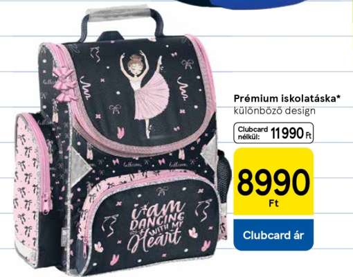 Prémium iskolatáska