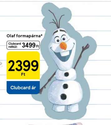 Olaf formapárna