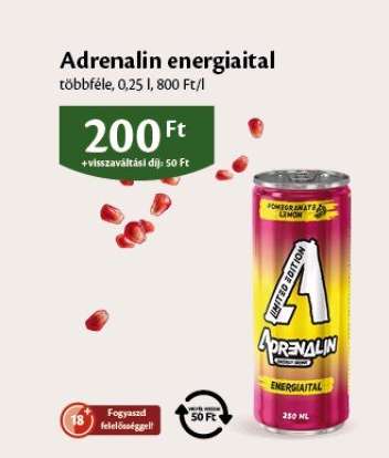 ADRENALIN Energiaital