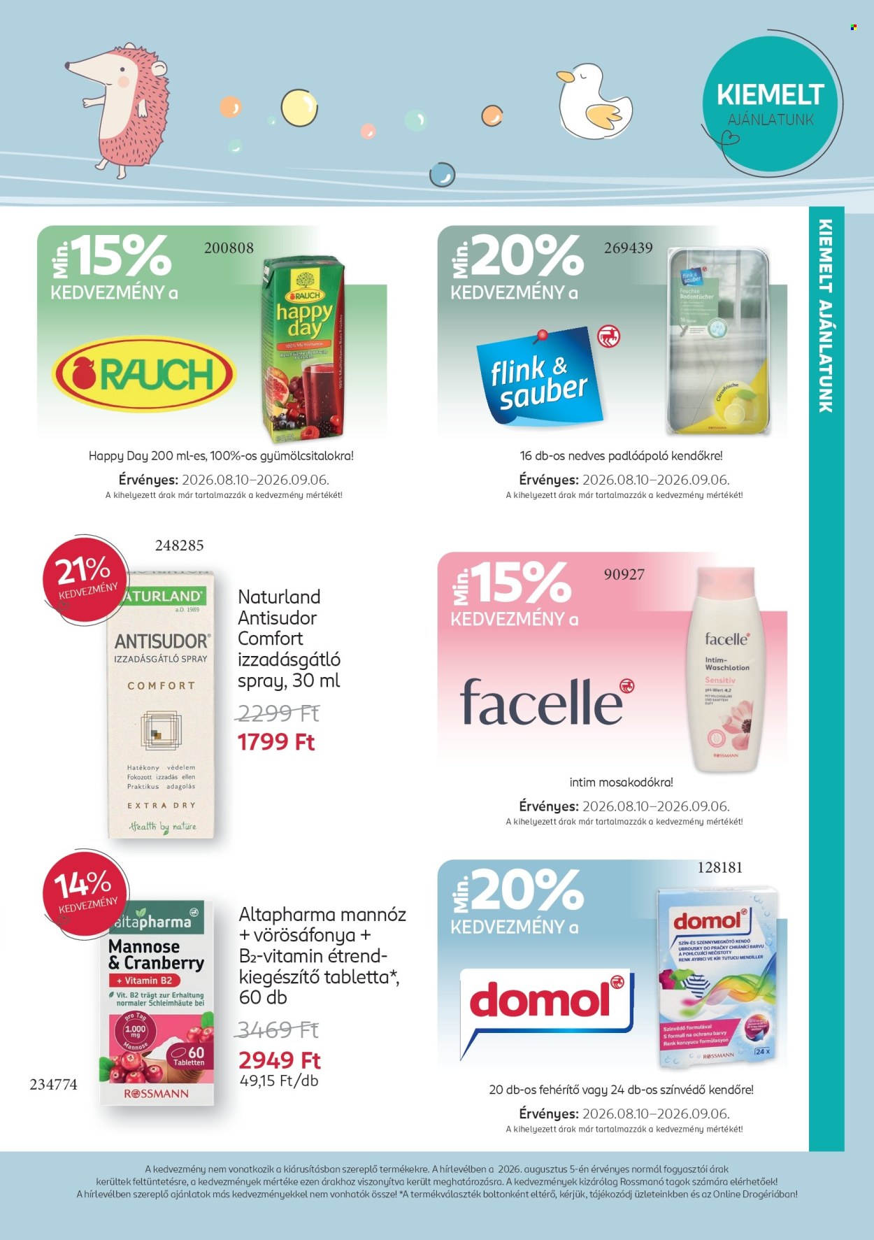Rossmann akciós újság érvényes:  - 2026.08.10 - 2026.09.06. 3. oldal Oldal 3