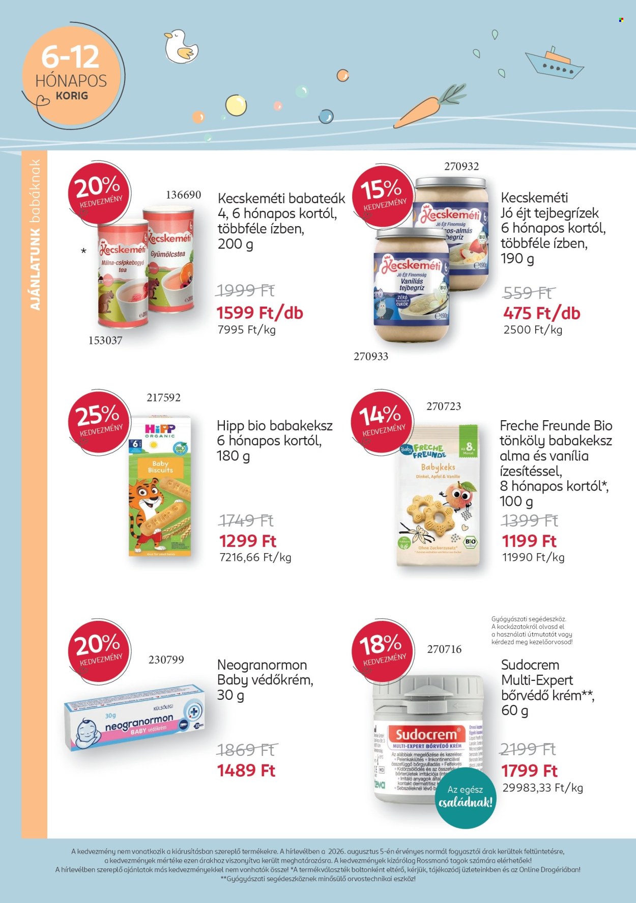 Rossmann akciós újság érvényes:  - 2026.08.10 - 2026.09.06. 8. oldal Oldal 8