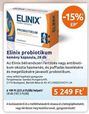 Elinix probiotikum
