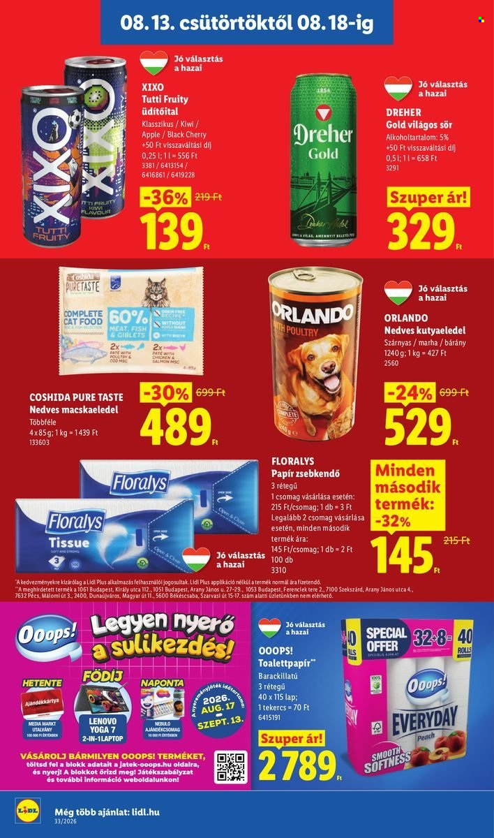 Lidl akciós újság érvényes:  - 2026.08.13 - 2026.08.18. 14. oldal Oldal 14