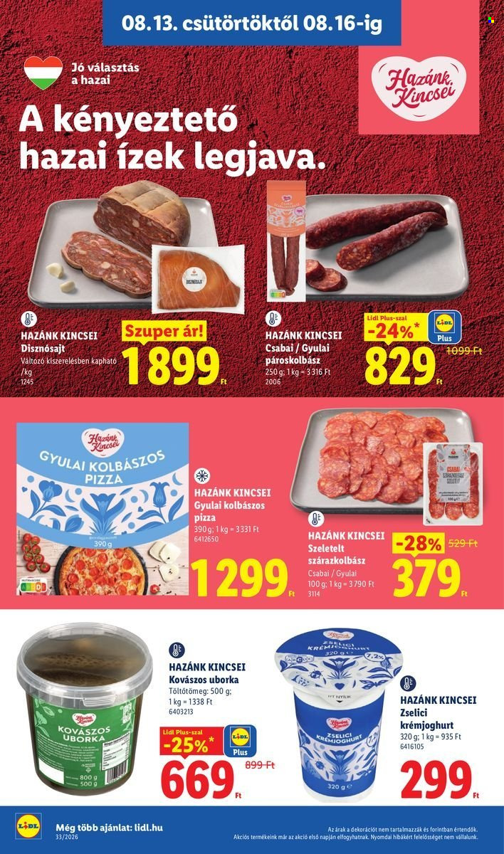 Lidl akciós újság érvényes:  - 2026.08.13 - 2026.08.18. 20. oldal Oldal 20