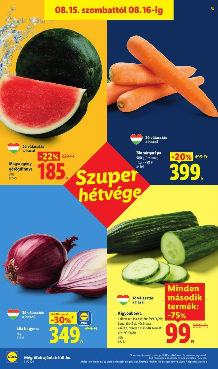 Lidl akciós újság érvényes:  - 2026.08.13 - 2026.08.18. 46. oldal Oldal 46