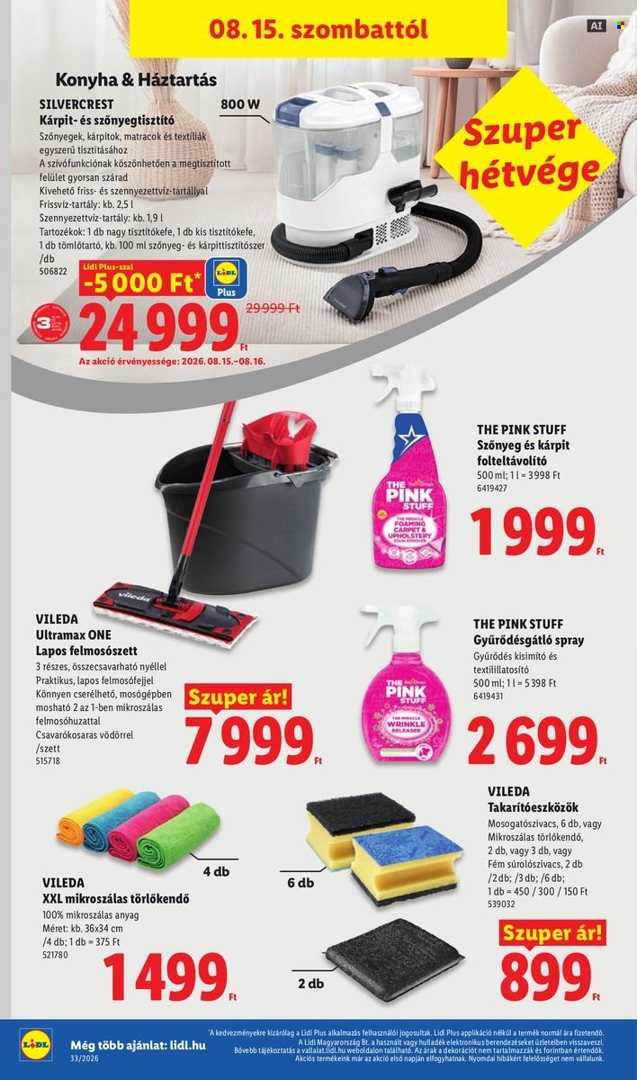 Lidl akciós újság érvényes:  - 2026.08.13 - 2026.08.18. 48. oldal Oldal 48