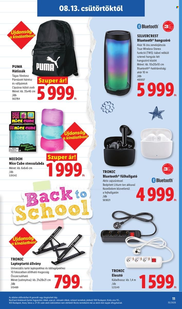 Lidl akciós újság érvényes:  - 2026.08.13 - 2026.08.18. 11. oldal Oldal 11
