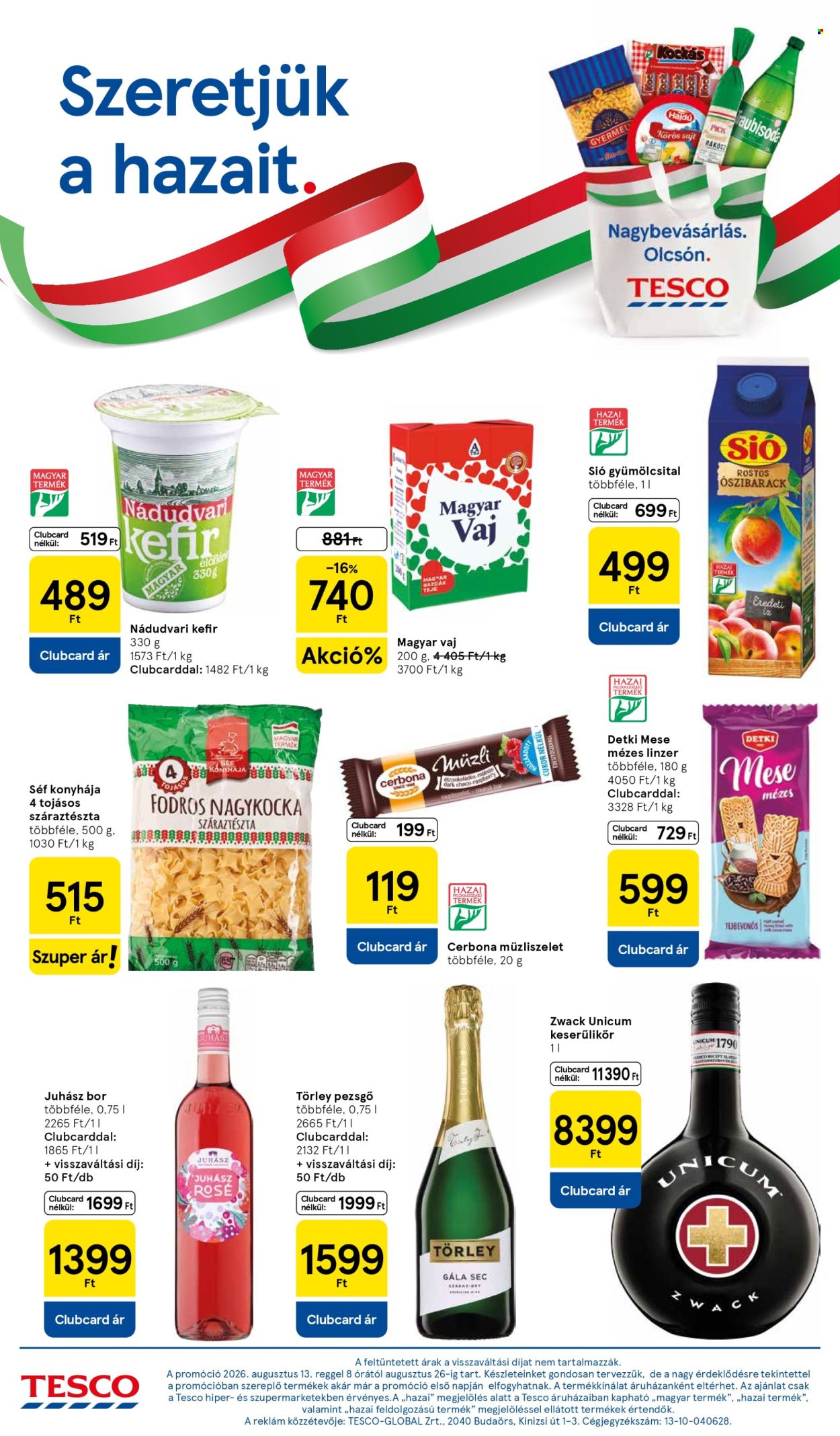 TESCO akciós újság érvényes:  - 2026.08.13 - 2026.08.17. 4. oldal Oldal 4
