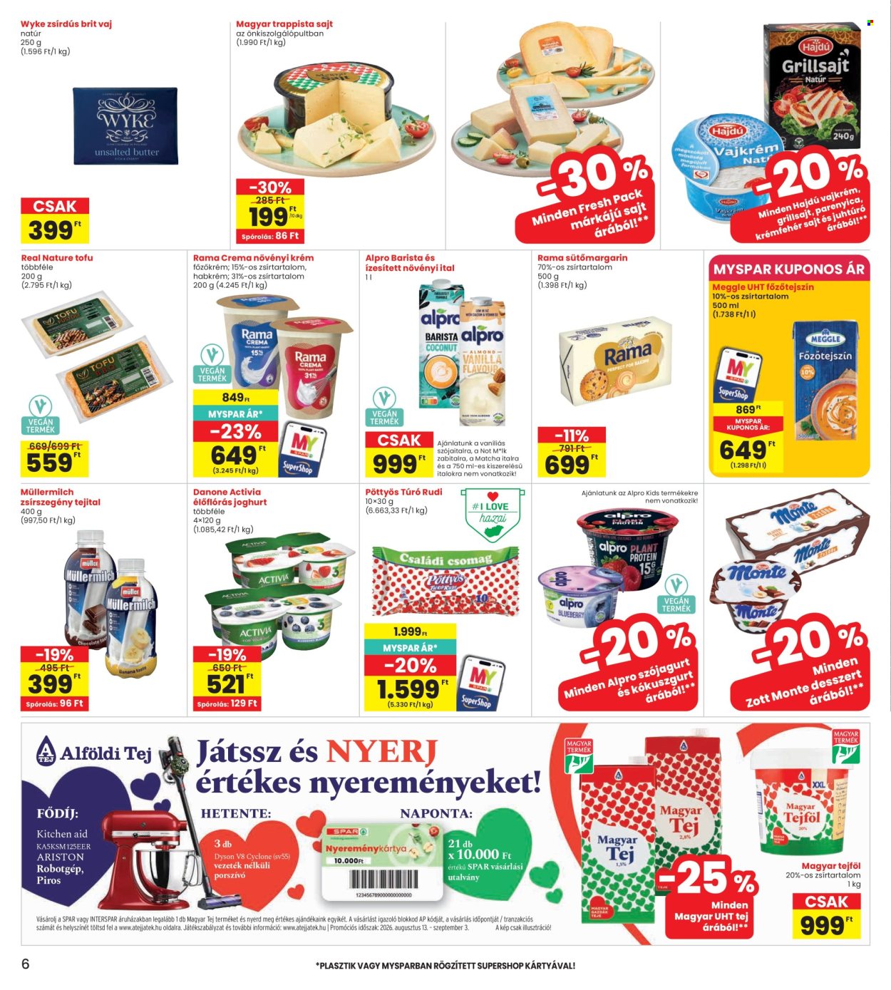 INTERSPAR akciós újság érvényes:  - 2026.08.13 - 2026.08.19. 6. oldal Oldal 6