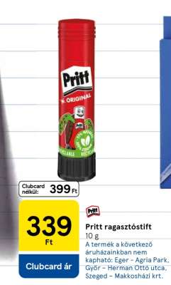 PRITT RAGASZTÓSTIFT