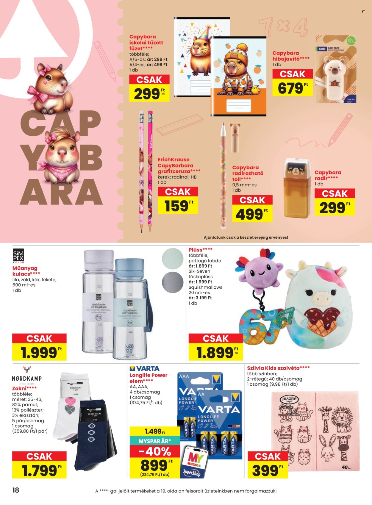 SPAR akciós újság érvényes:  - 2026.08.13 - 2026.08.19. 18. oldal Oldal 18