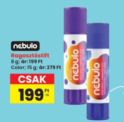 Nebulo Ragasztóstift