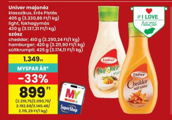 UNIVER﻿﻿ Majonéz*