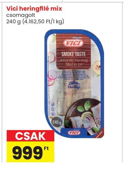 Vici heringfilé mix