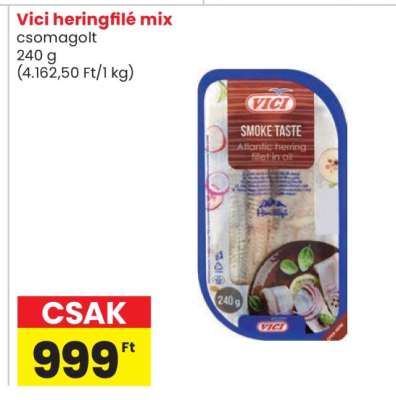 Vici heringfilé mix