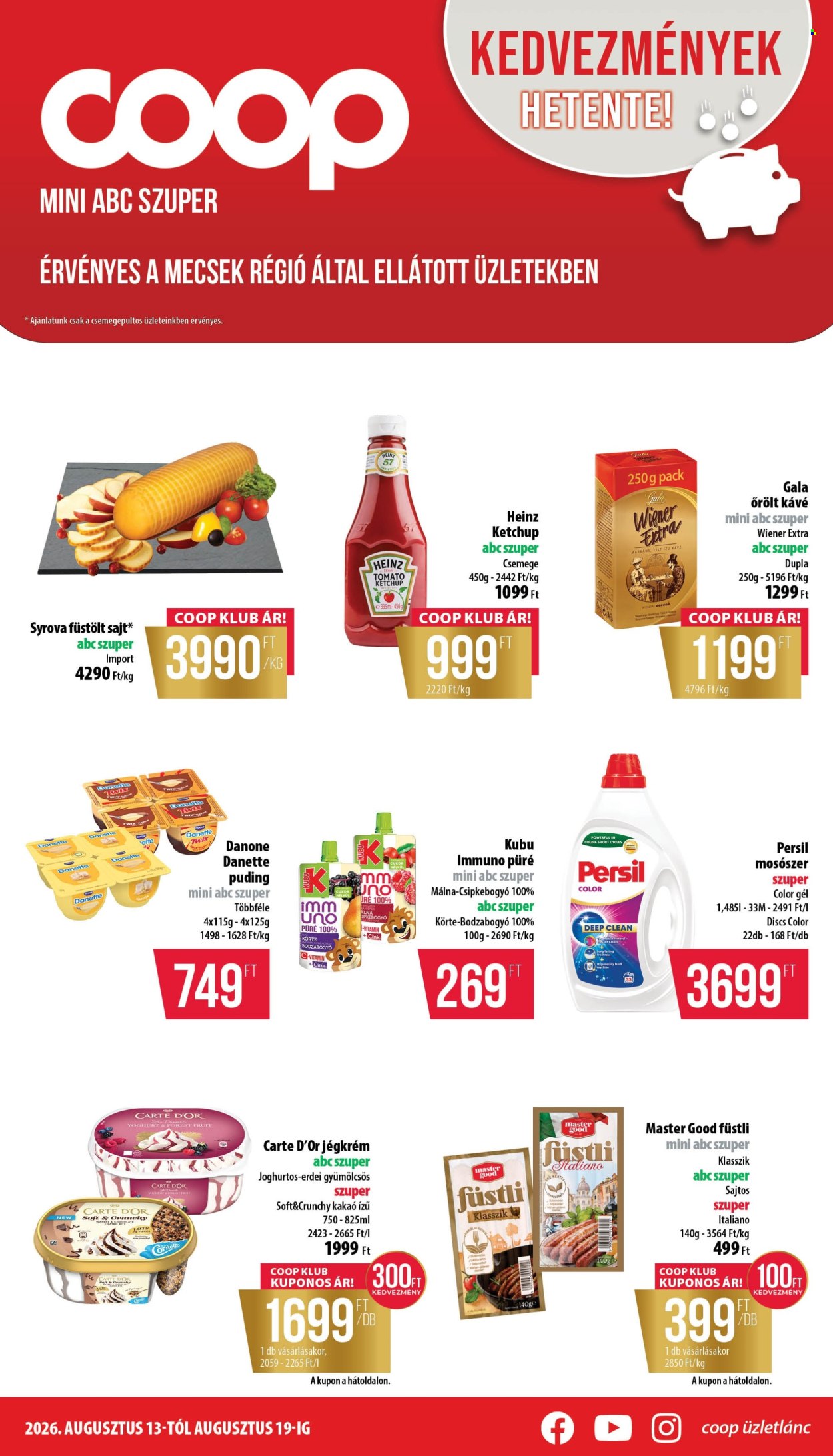 Coop akciós újság érvényes:  - 2026.08.13 - 2026.08.19. 1. oldal Oldal 1