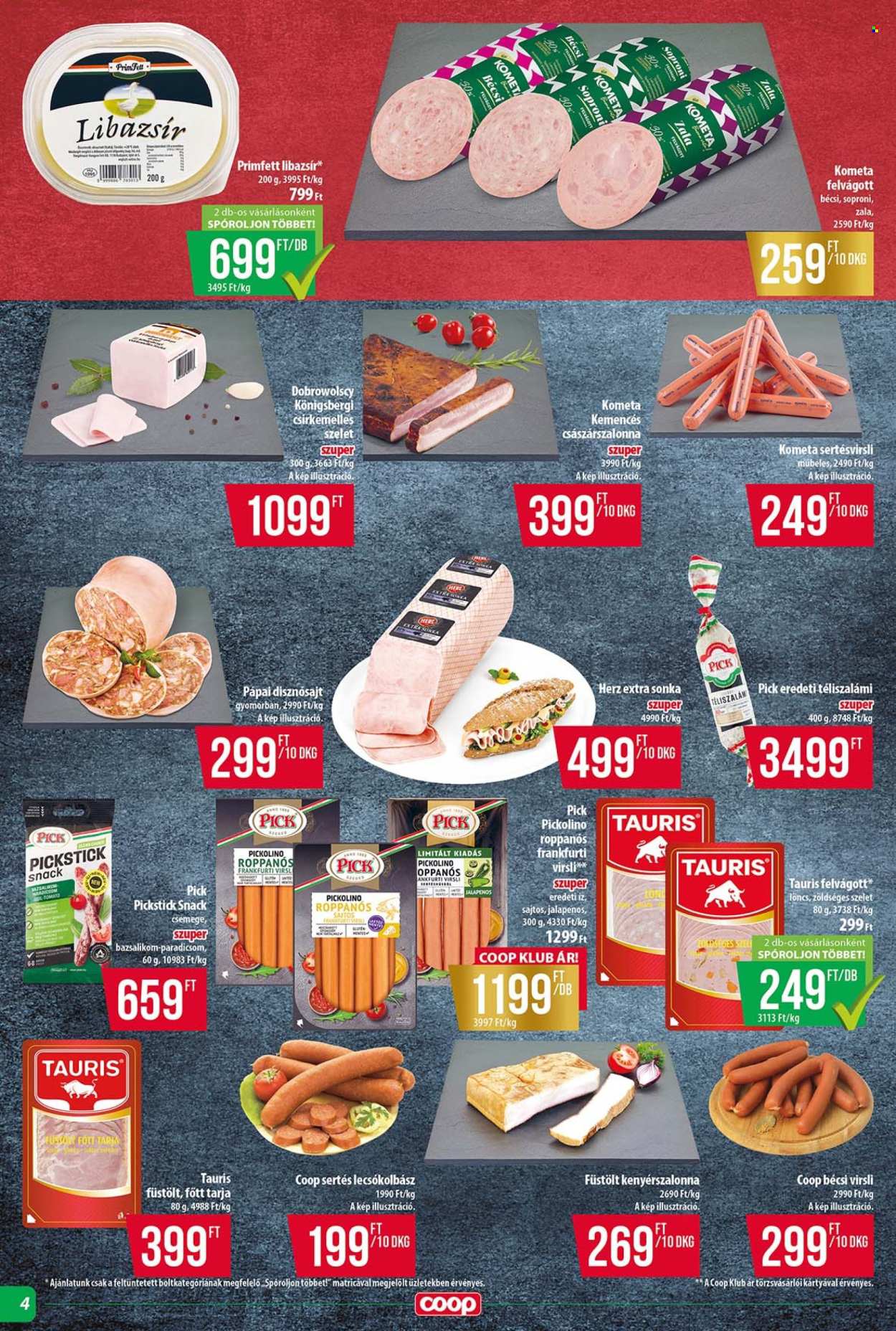 Coop akciós újság érvényes:  - 2026.08.13 - 2026.08.19. 4. oldal Oldal 4