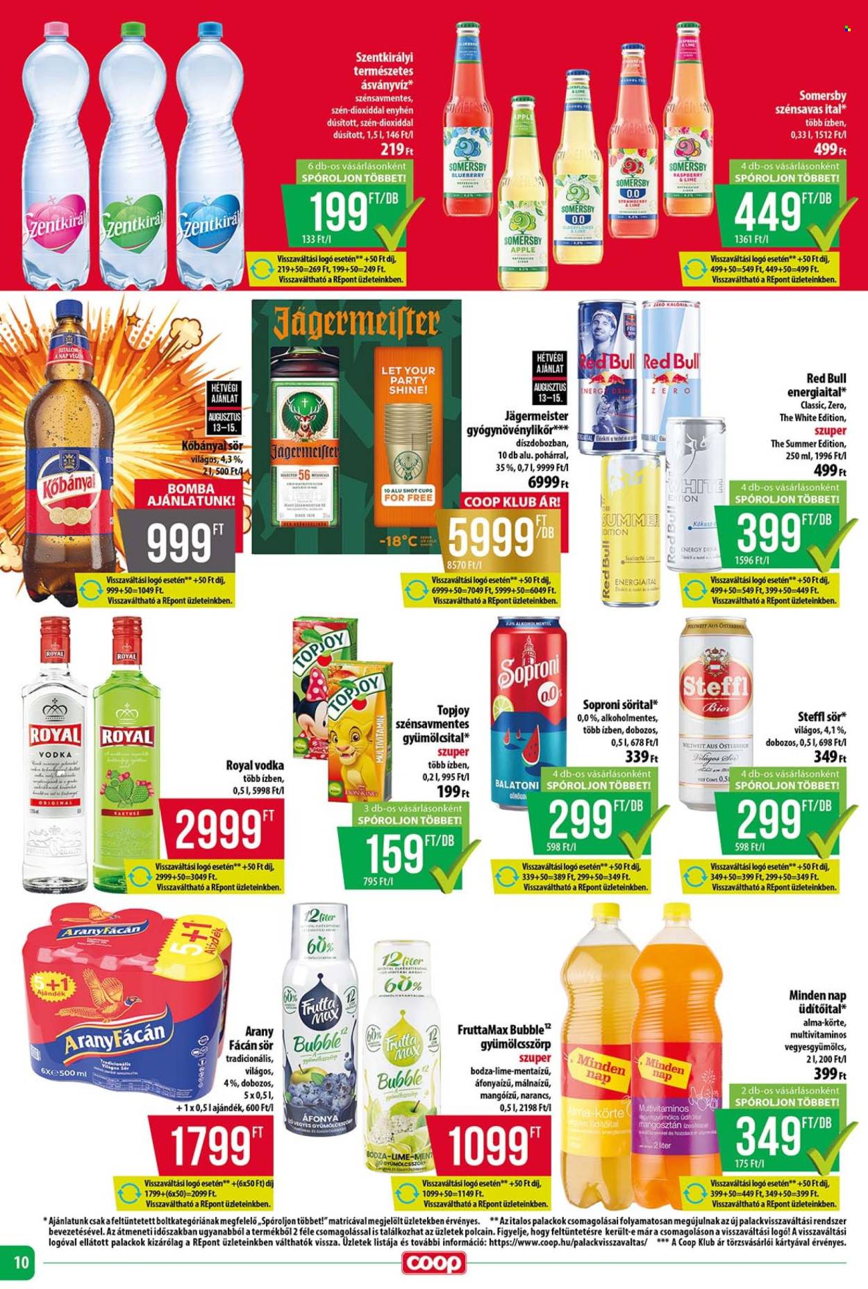 Coop akciós újság érvényes:  - 2026.08.13 - 2026.08.19. 10. oldal Oldal 10
