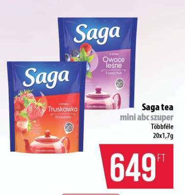 Saga tea mini abc szuper