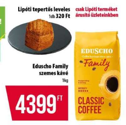 Eduscho Family Szemes Kávé