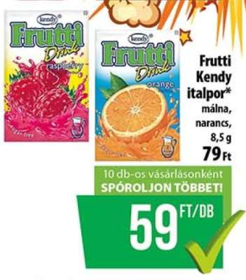 Frutti Kendy italpor