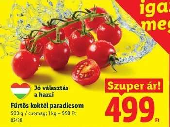FÜRTÖS KOKTÉL-PARADICSOM