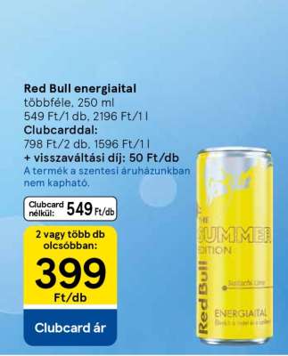 RED BULL Energiaital