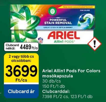 Ariel Allin1 Pods For Colors mosókapszula