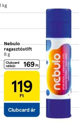 Nebulo Ragasztóstift