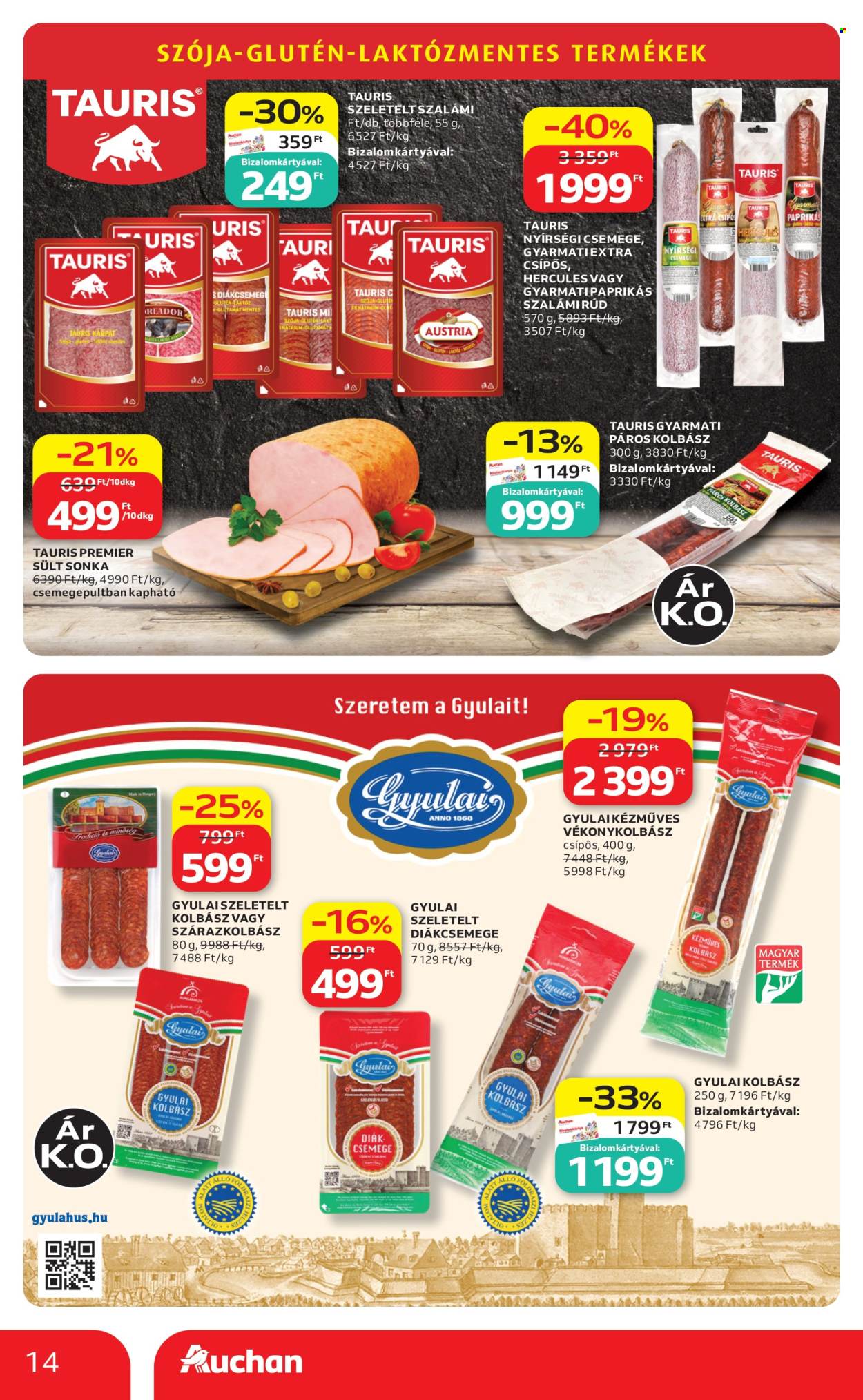 Auchan akciós újság érvényes:  - 2026.08.13 - 2026.08.19. 14. oldal Oldal 14