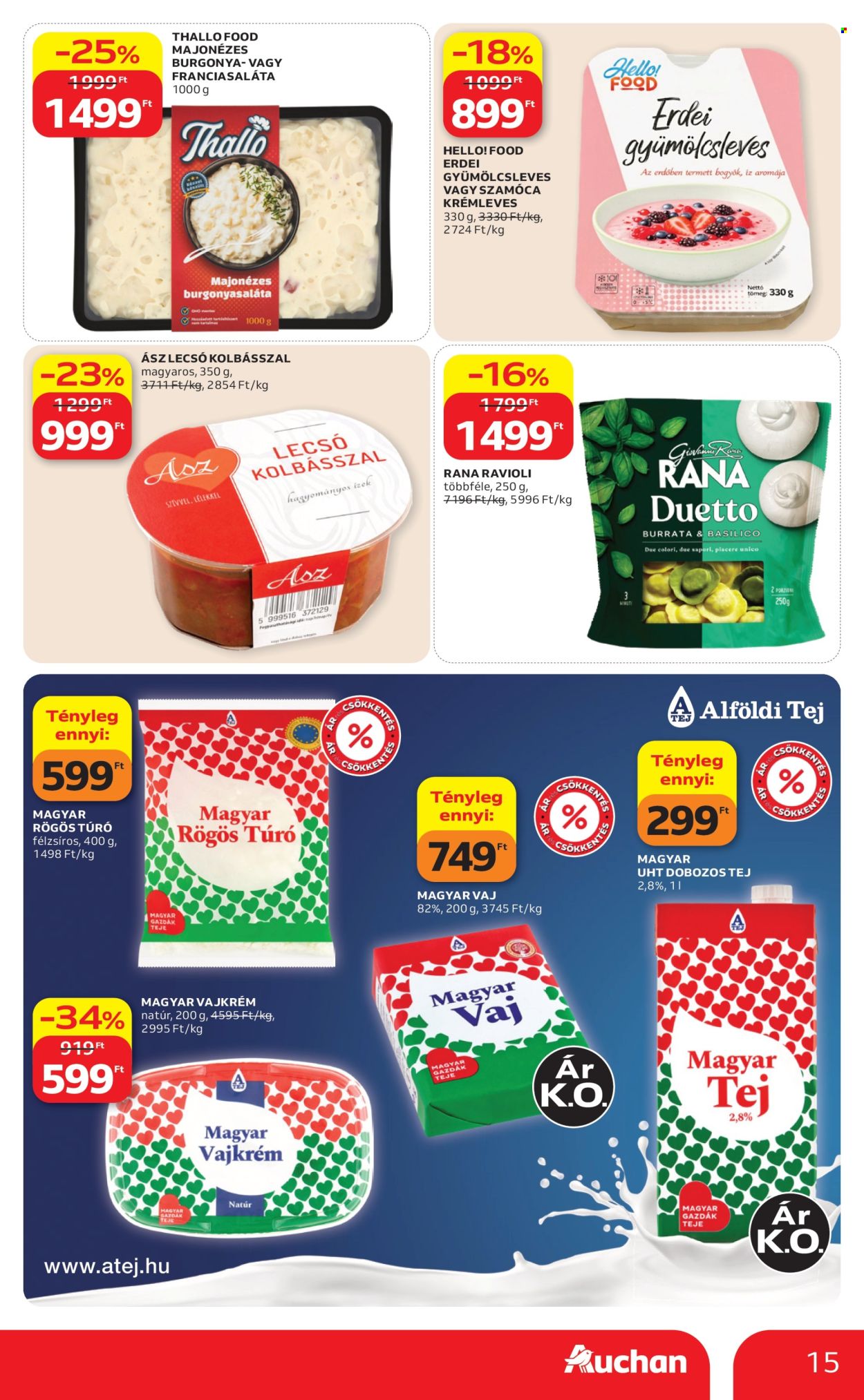 Auchan akciós újság érvényes:  - 2026.08.13 - 2026.08.19. 15. oldal Oldal 15