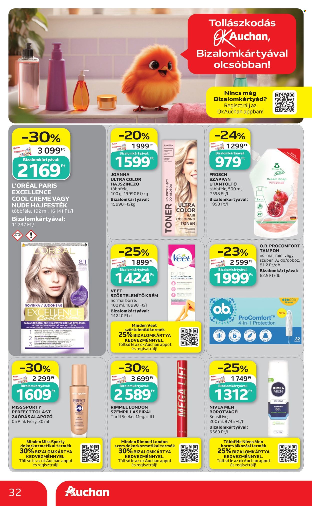 Auchan akciós újság érvényes:  - 2026.08.13 - 2026.08.19. 32. oldal Oldal 32