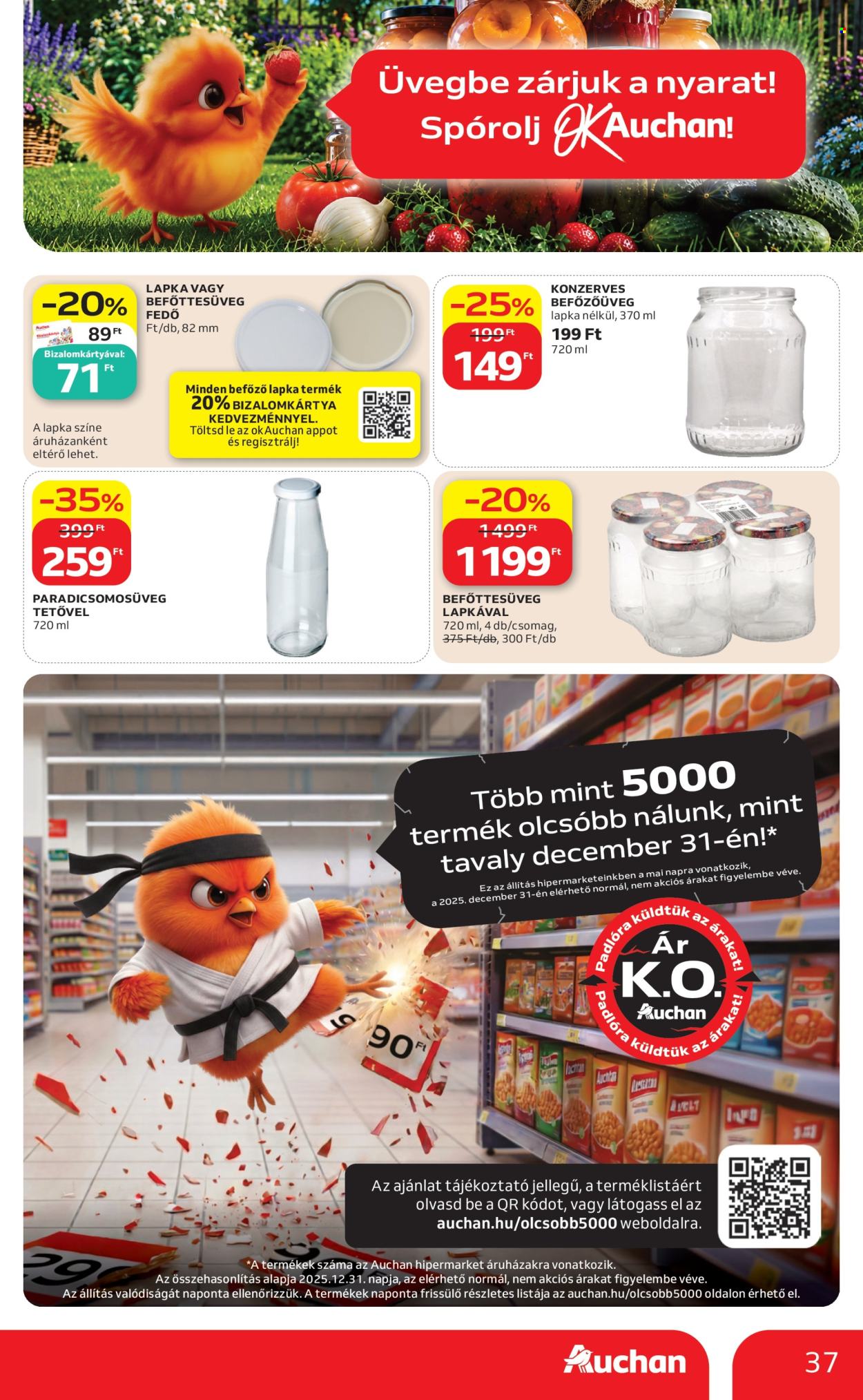 Auchan akciós újság érvényes:  - 2026.08.13 - 2026.08.19. 37. oldal Oldal 37