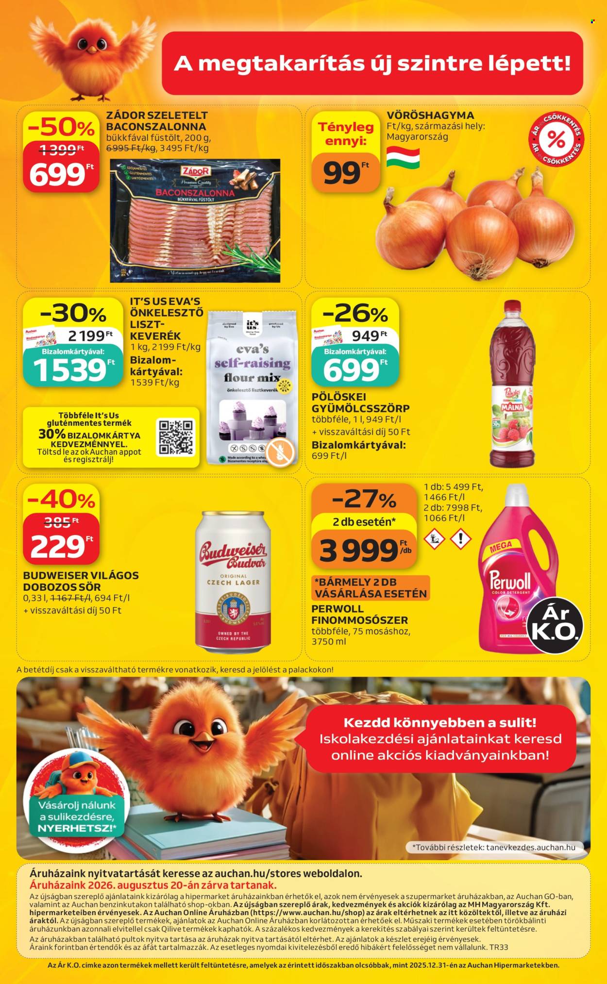 Auchan akciós újság érvényes:  - 2026.08.13 - 2026.08.19. 46. oldal Oldal 46