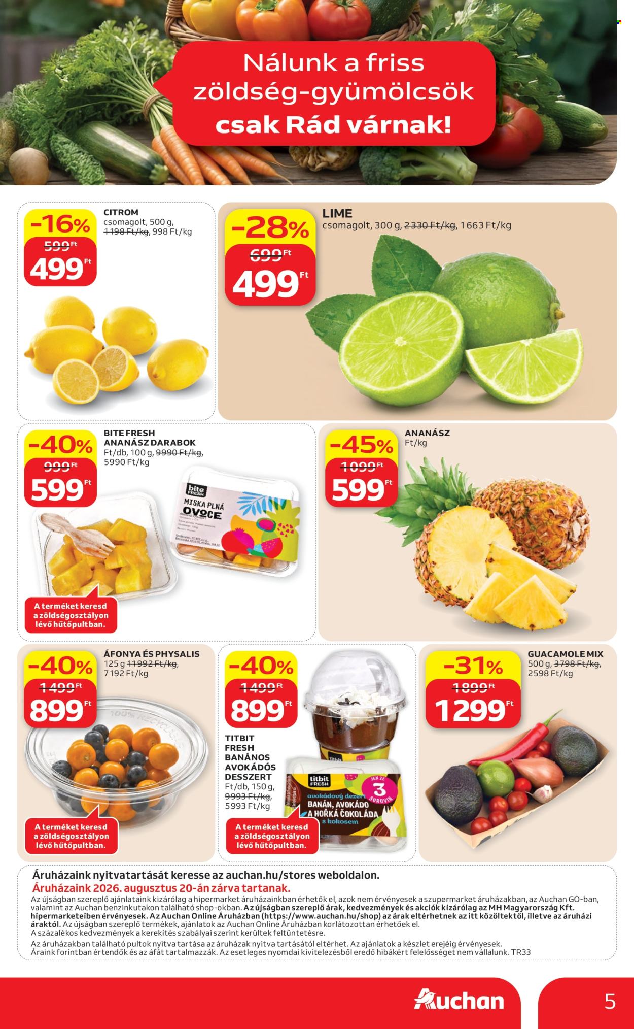 Auchan akciós újság érvényes:  - 2026.08.13 - 2026.08.19. 5. oldal Oldal 5