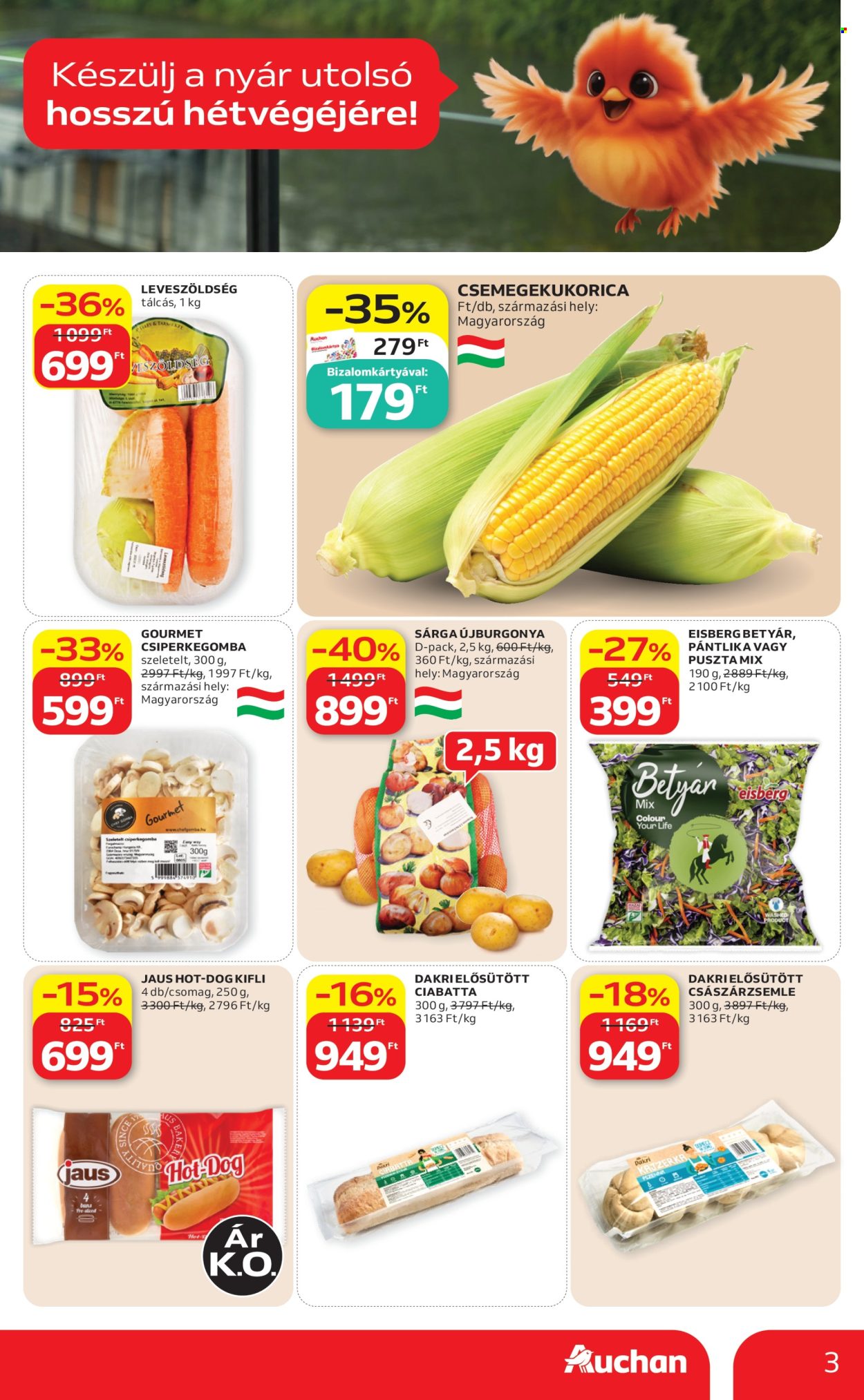 Auchan akciós újság érvényes:  - 2026.08.13 - 2026.08.26. 3. oldal Oldal 3