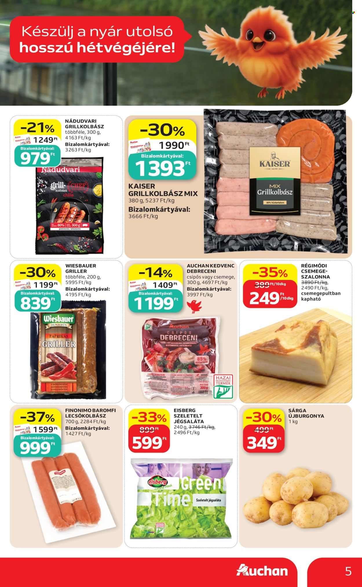Auchan akciós újság érvényes:  - 2026.08.13 - 2026.08.26. 5. oldal Oldal 5