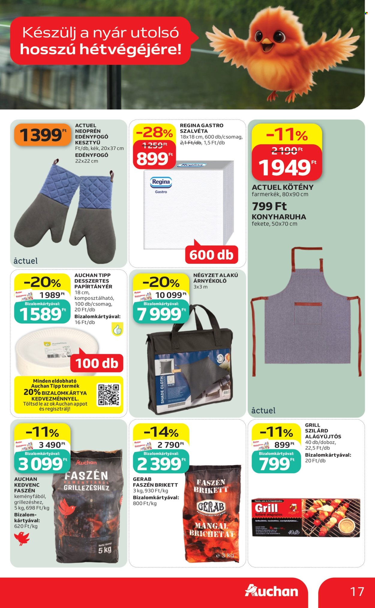 Auchan akciós újság érvényes:  - 2026.08.13 - 2026.08.26. 17. oldal Oldal 17