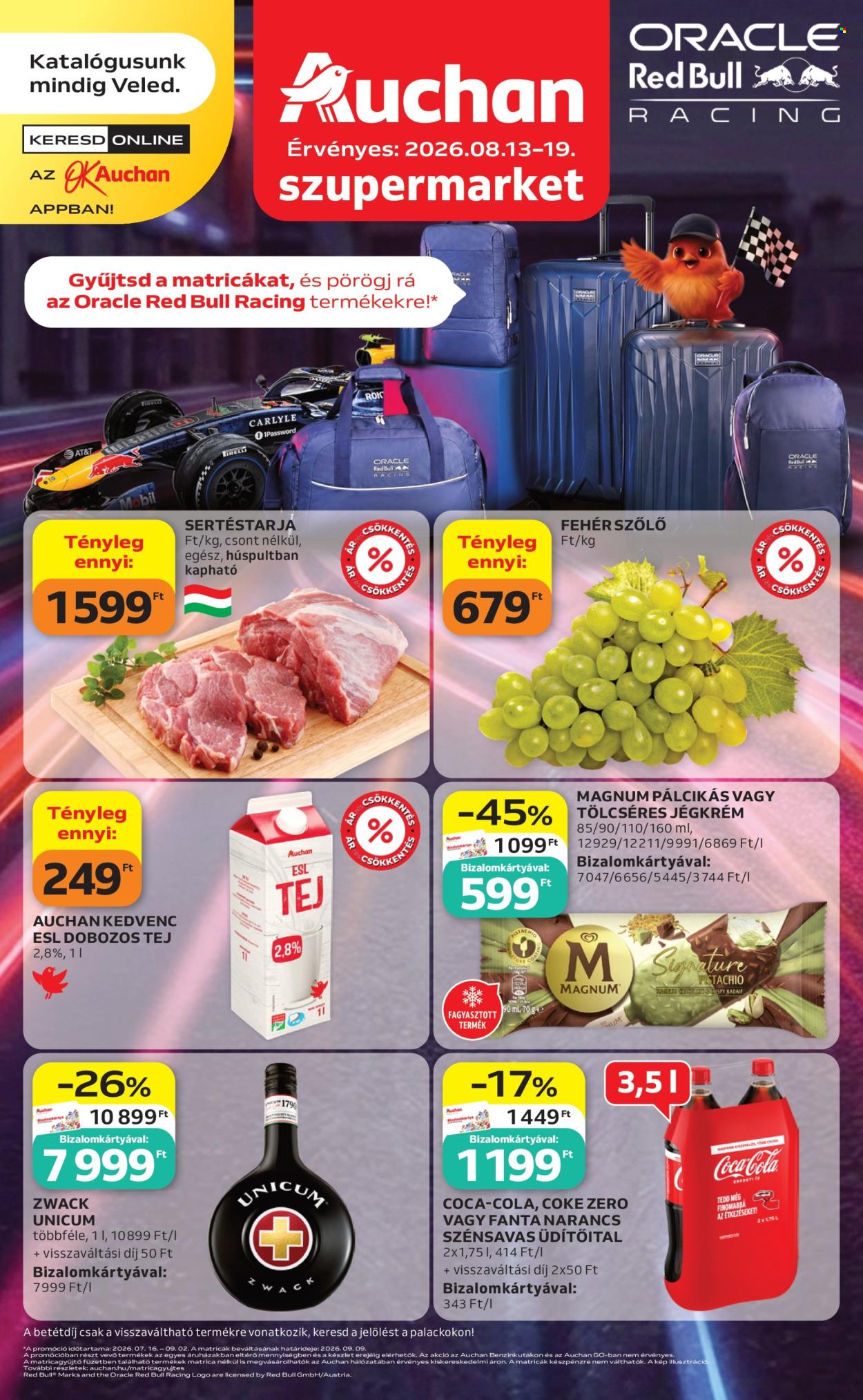 Auchan akciós újság érvényes:  - 2026.08.13 - 2026.08.19. 1. oldal Oldal 1