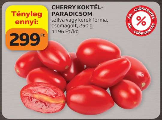 CHERRY KOKTÉL-PARADICSOM