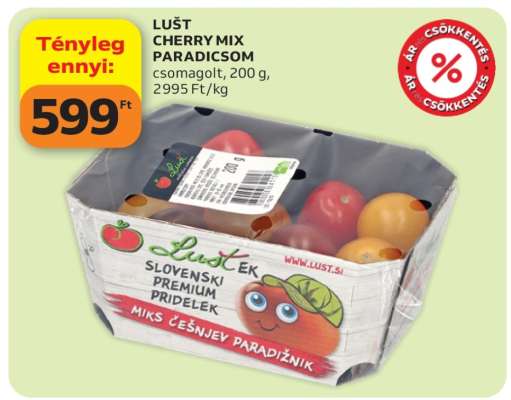 LUŠT CHERRY MIX PARADICSOM