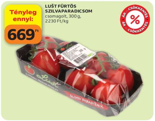 LUŠT FÜRTÖS SZILVAPARADICSOM