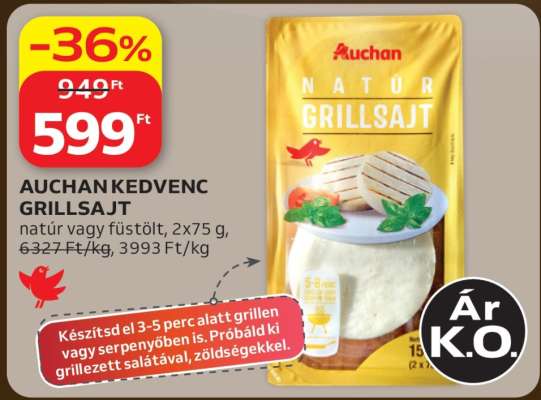 AUCHAN KEDVENC GRILLSAJT