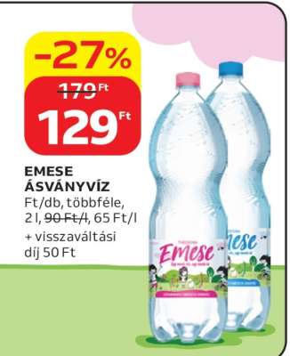 Emese ásványvíz