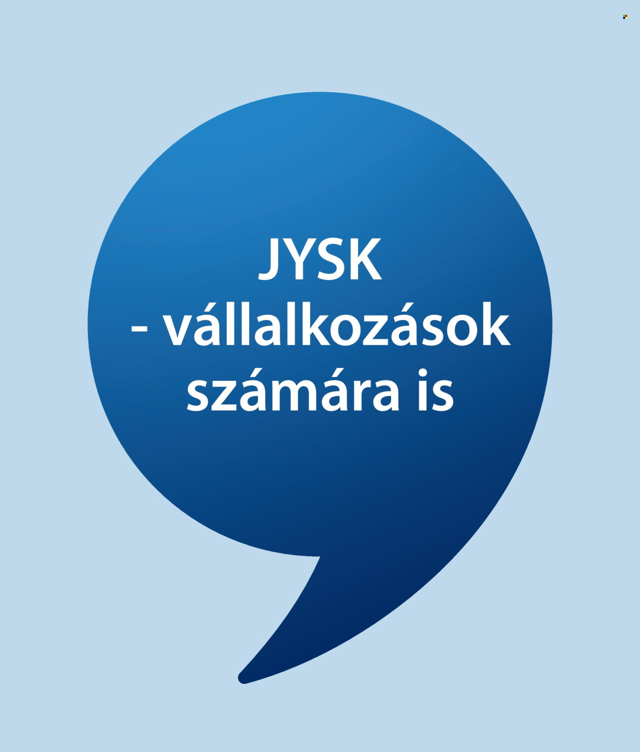 JYSK akciós újság érvényes:  - 2026.08.12 - 2026.09.08. 1. oldal Oldal 1