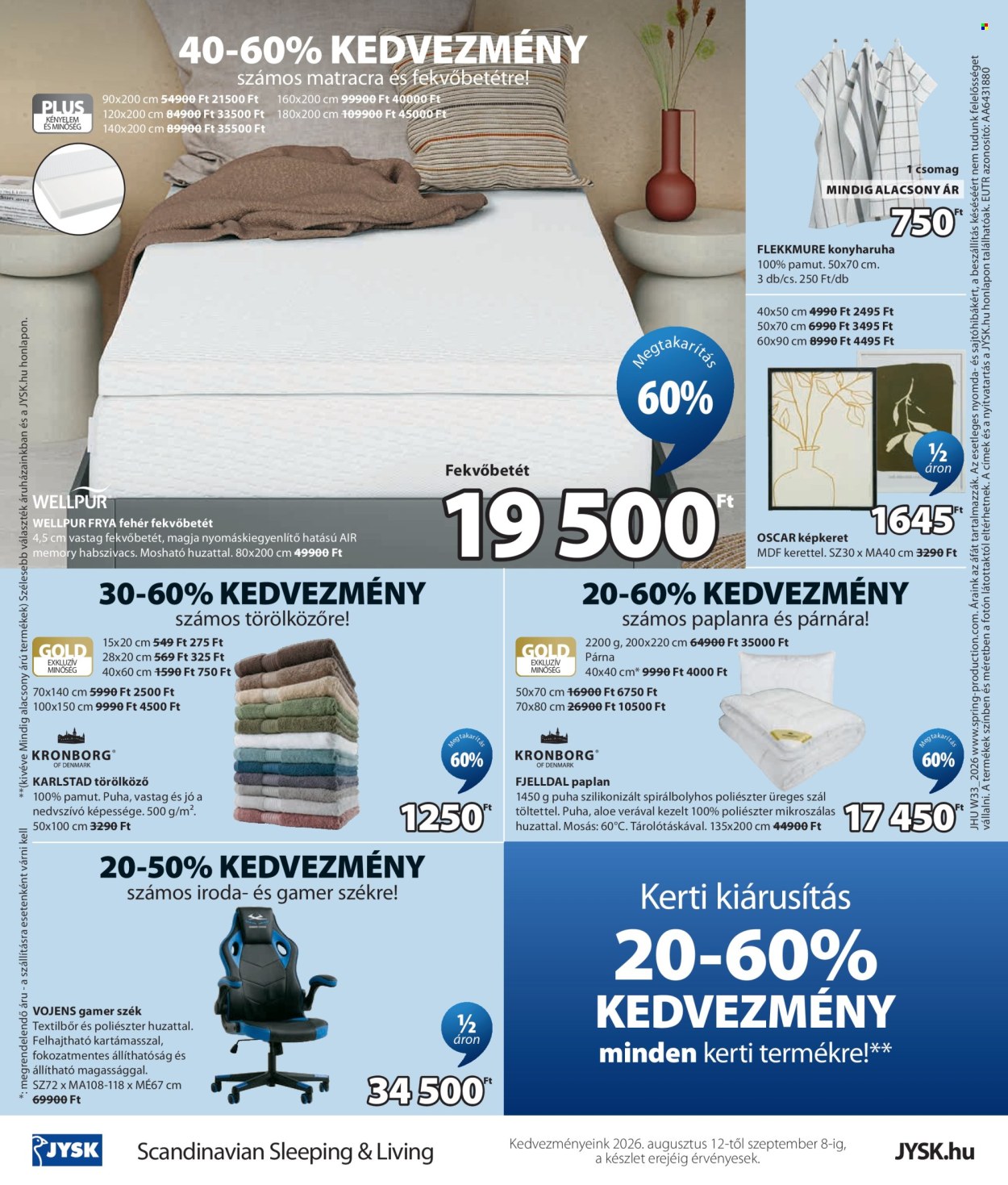 JYSK akciós újság érvényes:  - 2026.08.12 - 2026.09.08. 25. oldal Oldal 25